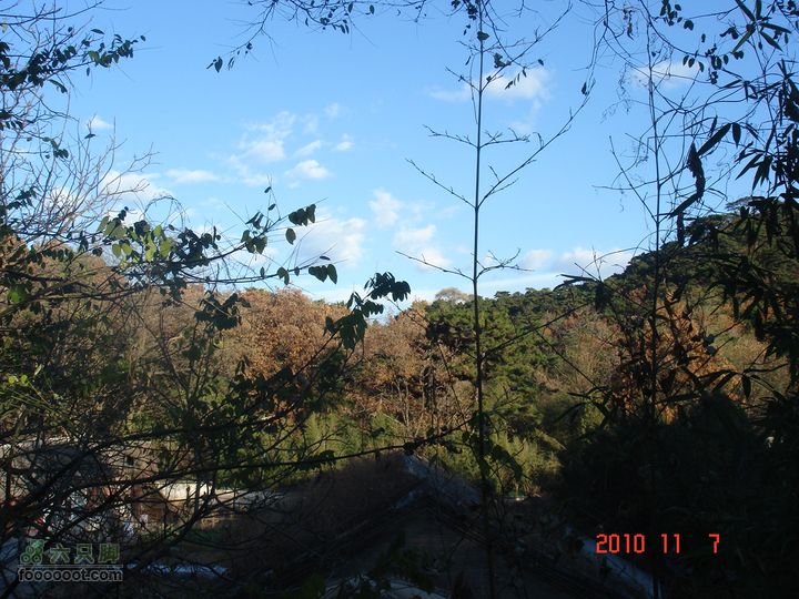 立冬追逐北京秋天的尾巴--红螺寺看红叶DSC03053