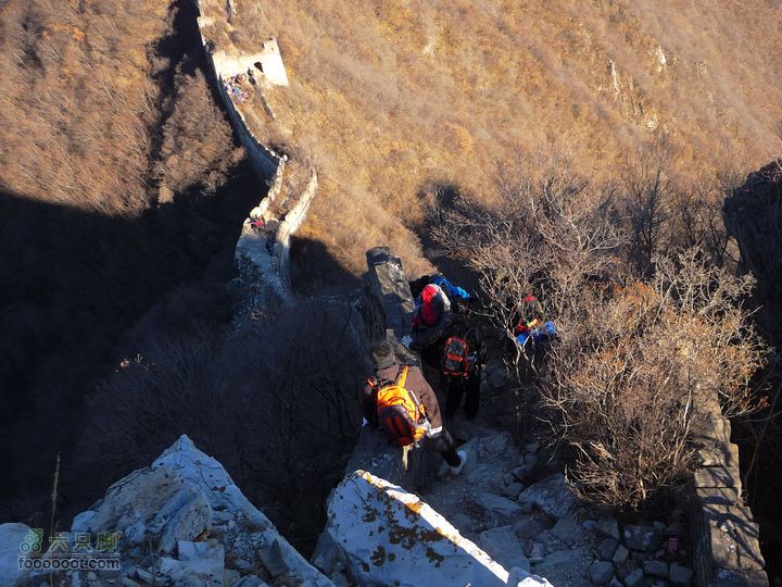 箭扣一日:赵氏山居-西大墙-北京结-鹰飞倒仰-箭扣-正北楼大堵车