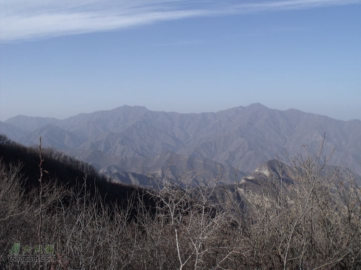 圈门-峰口庵-十字道-铁陀山-潭柘寺铁陀山顶看青水尖、抓髻山