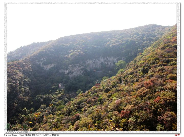 博山禹王山-白石洞山上看景区