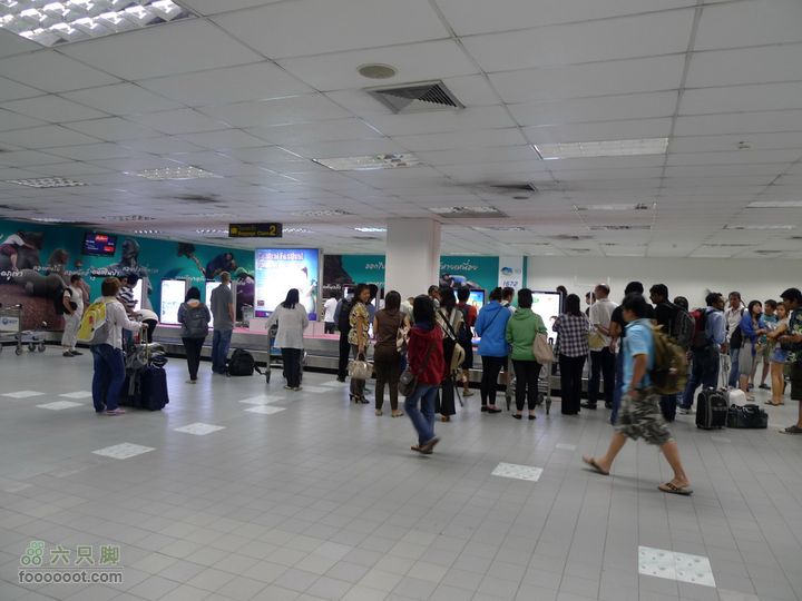 普吉pp岛曼谷11日自助游，全程GPS轨迹+照片终于抵达普吉机场，领行李