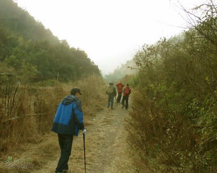 邵岙湖、岗墩、桐岭、阳觉殿绕圈路线出发了