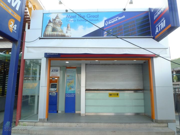 普吉pp岛曼谷11日自助游，全程GPS轨迹+照片普吉和曼谷到处都是这种换钱的地方，不过人民币在这里只能换到1：4