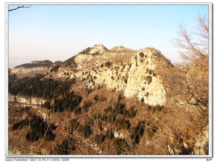 淄川太河厚庄石人山双股堆山鲁子峪回望三龙山