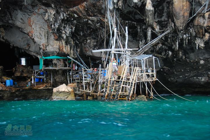 普吉pp岛曼谷11日自助游，全程GPS轨迹+照片来个特写，有个外国哥在那海钓，打个招呼我们就走了