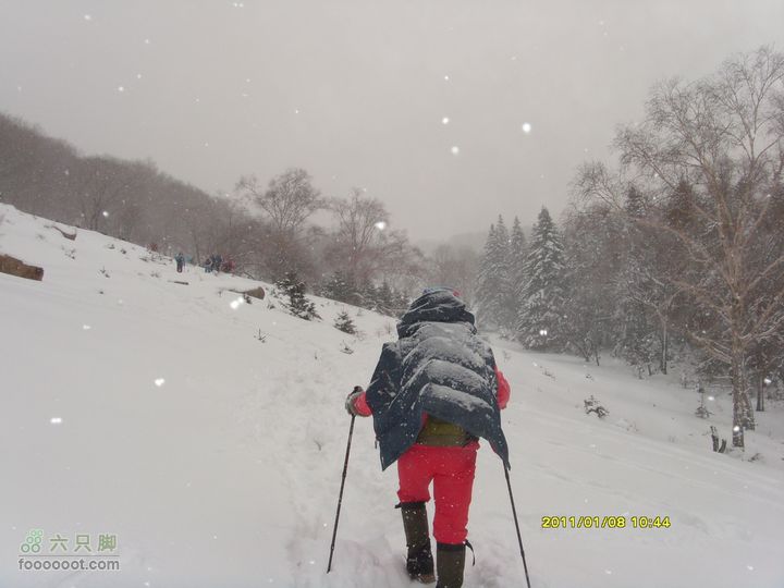 吉林市户外知己--风雪鹿角沟征程