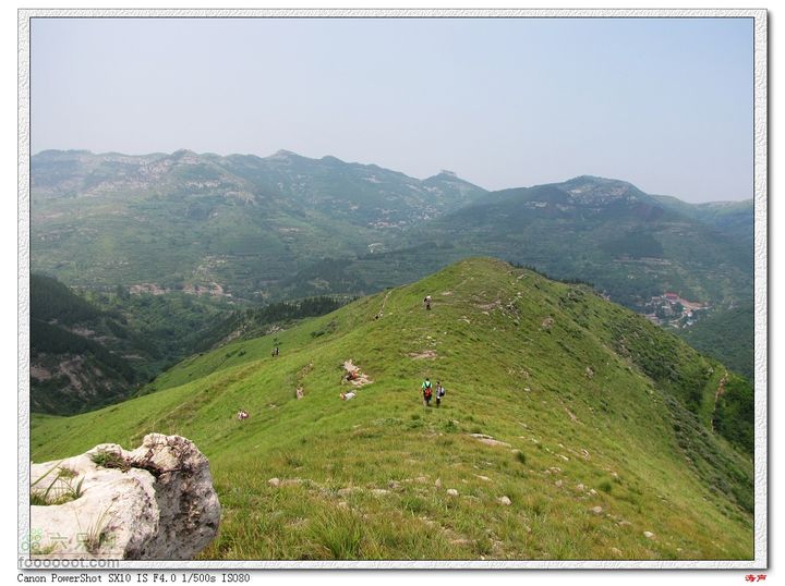 博山伊家楼镇门峪线路下山的路