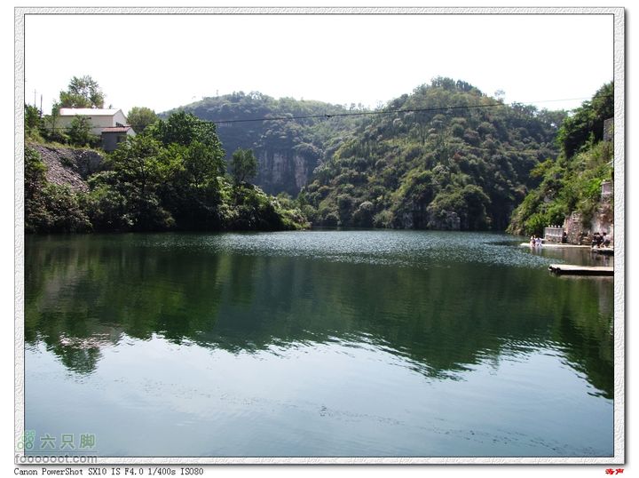 博山伊家楼镇门峪线路水库水面
