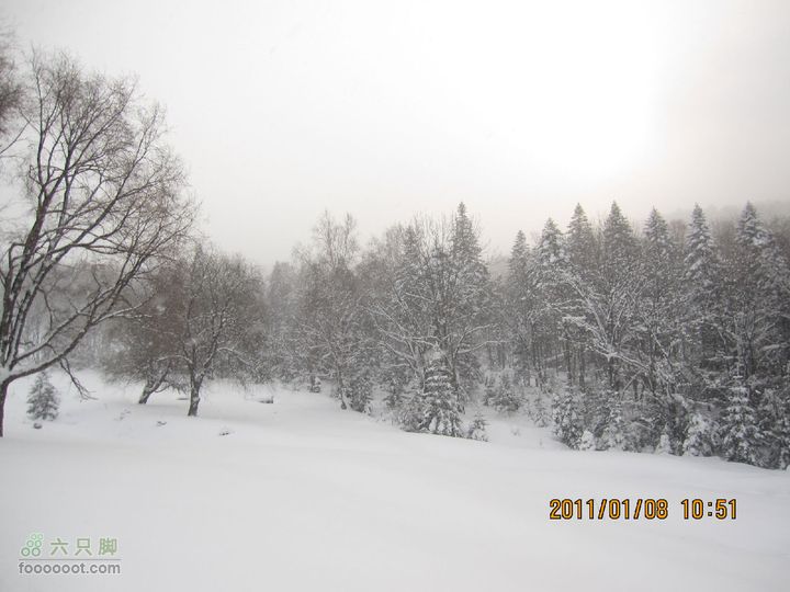 吉林市户外知己--风雪鹿角沟风雪山中