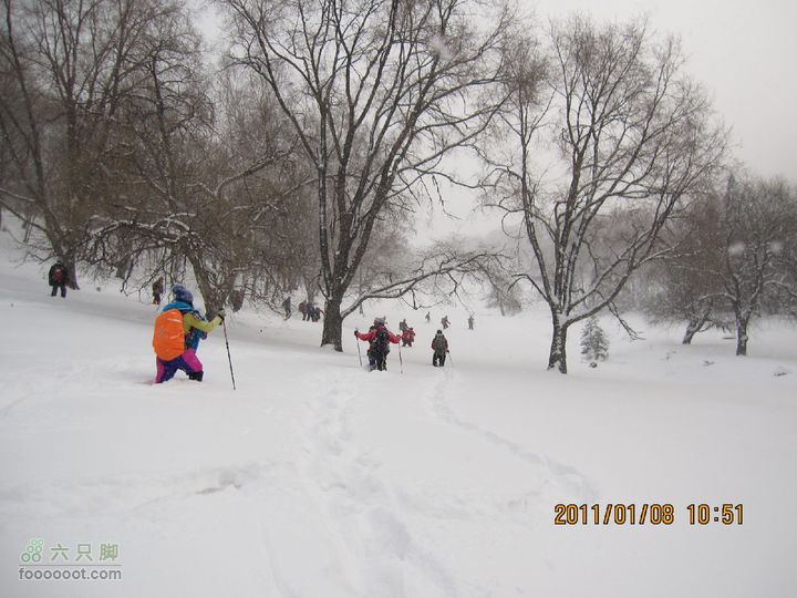 吉林市户外知己--风雪鹿角沟胜利在望