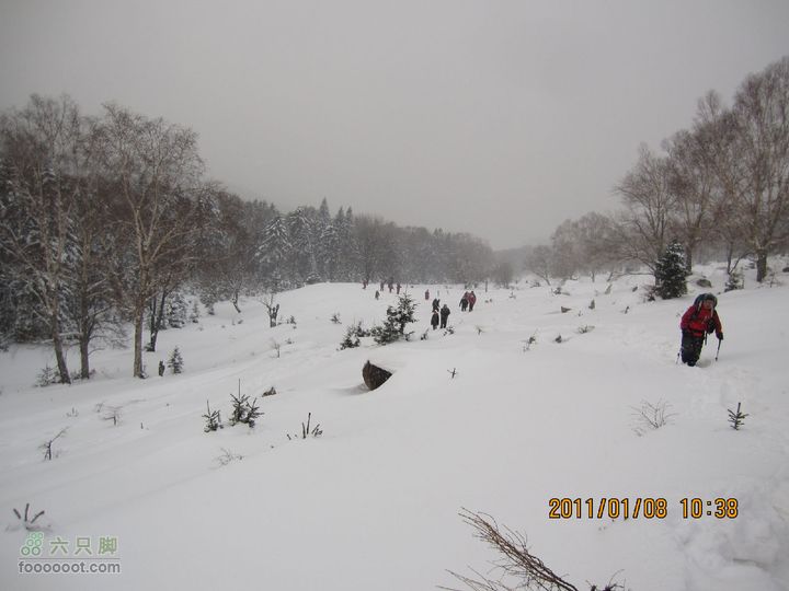 吉林市户外知己--风雪鹿角沟坚持