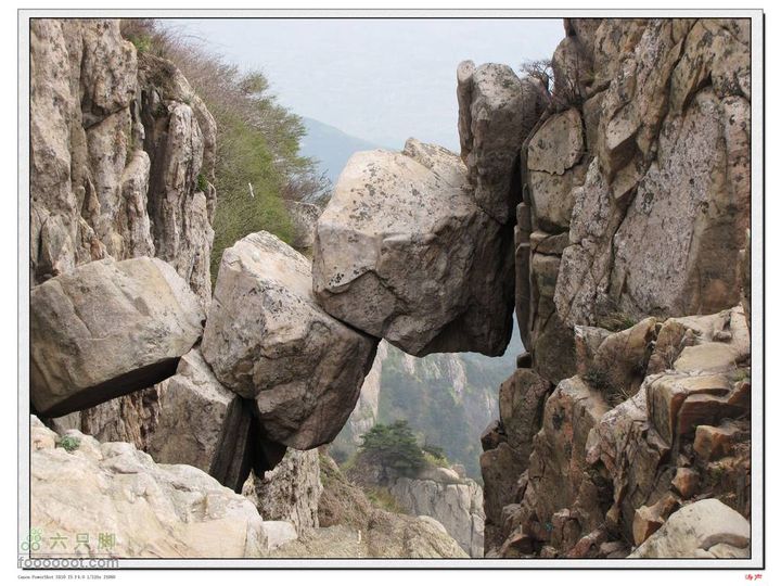 泰山 小明家滩老虎口玉皇顶东御道仙人桥