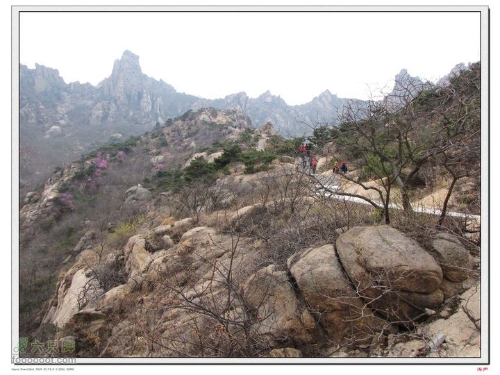 青岛 大珠山转过山腰下山