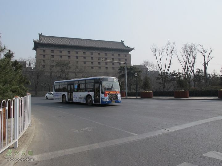古城西安-GPS作画西门（安定门）