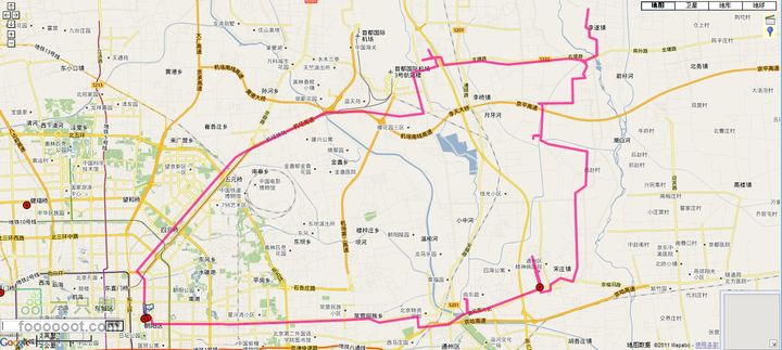 北京骑迹36 寻李鸿章修的河堤 访美国人建的闸桥北京骑迹36实际行程