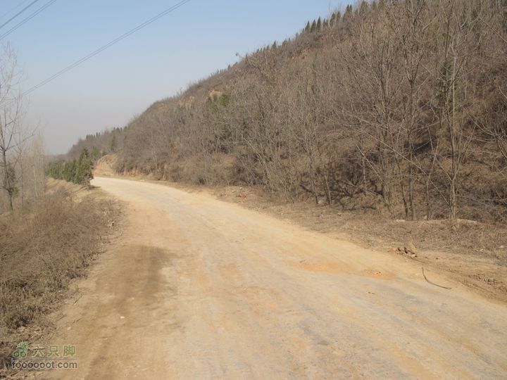 2011-3-12独骑白鹿塬88了，石子路
