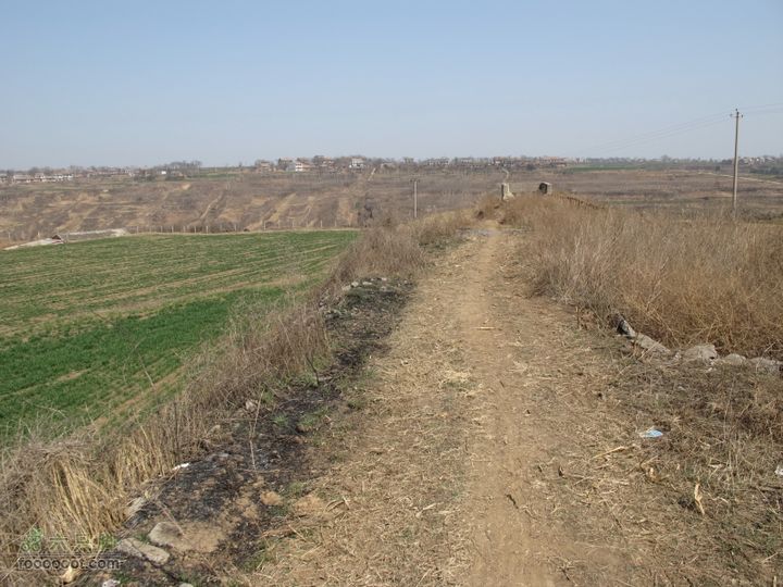 2011-3-12独骑白鹿塬还是没敢下沟