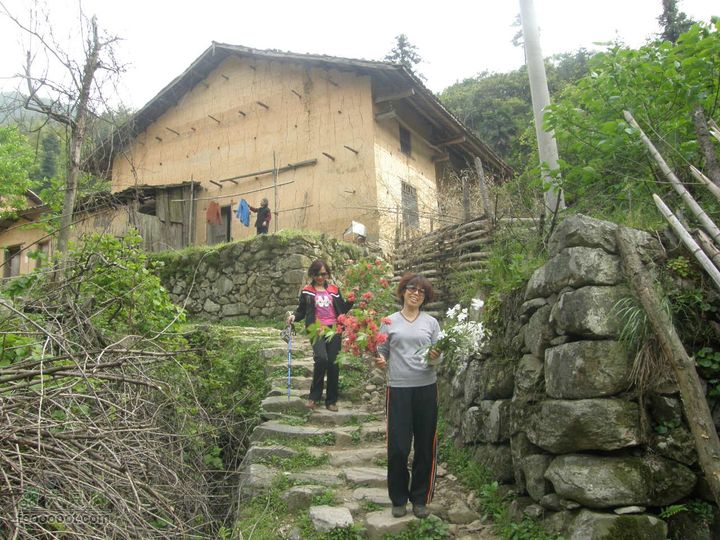 古庙白云寻宝刀，翻山越岭走水口P4241336