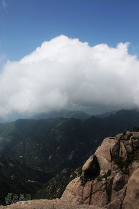 2011-05-07-穿越黄山-青岛向阳山户外IMG_3264鳌鱼峰顶
