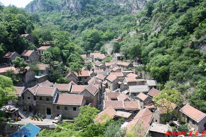 黄石坞孟良寨大岭西流泉下恶石坞村