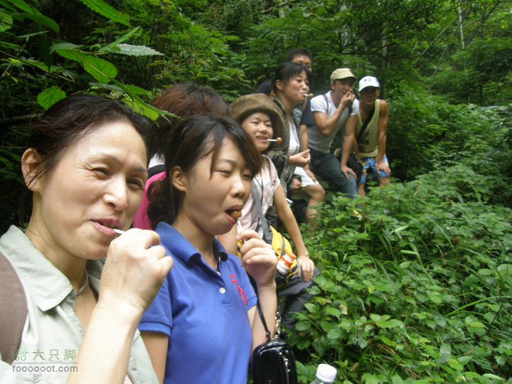 登山上水口，溯溪明月山P6123103