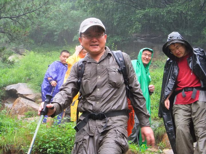  2011年7月2日泰山大佛寺至桃花峪雨中行雨中行