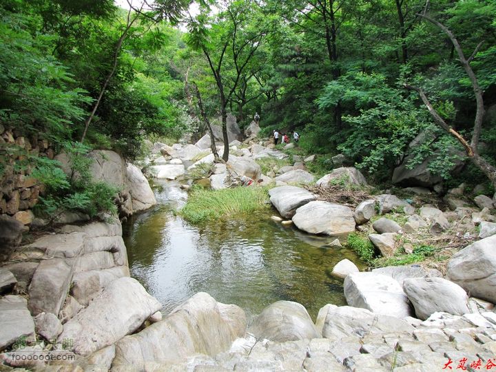 大岚峡谷-天星湖天星湖上游河道