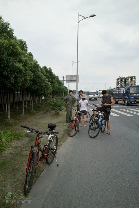 杨浦-同济骑行昆山-城市生态森林公园接近昆山市区