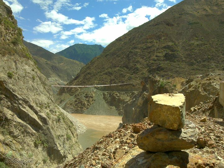 2011年7月滇藏线骑行金沙江...