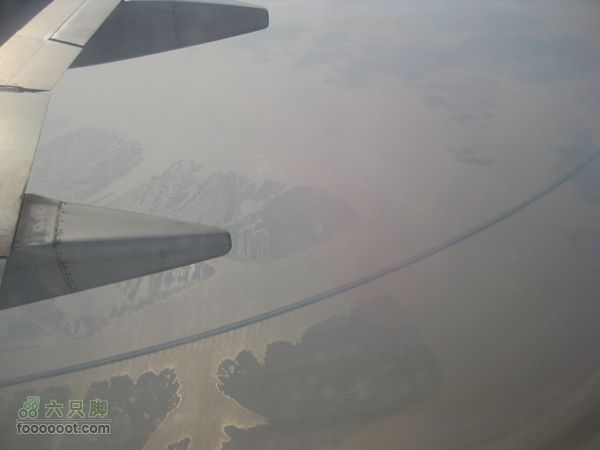 北京-宁波飞行路线IMG_5290