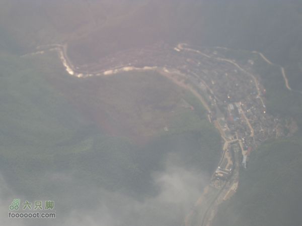 北京-宁波飞行路线IMG_5299
