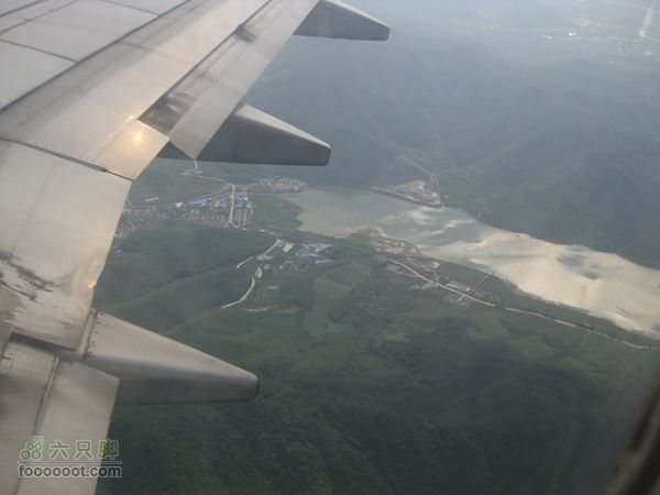 北京-宁波飞行路线IMG_5312
