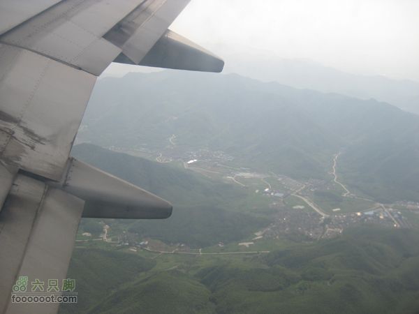 北京-宁波飞行路线IMG_5313