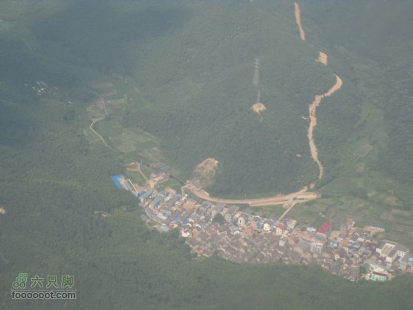 北京-宁波飞行路线IMG_5318