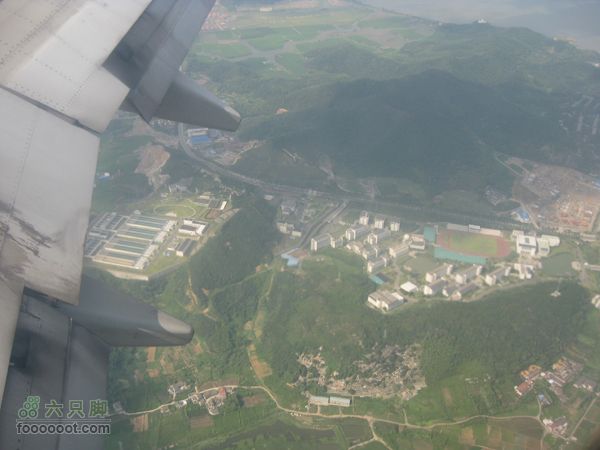 北京-宁波飞行路线IMG_5324