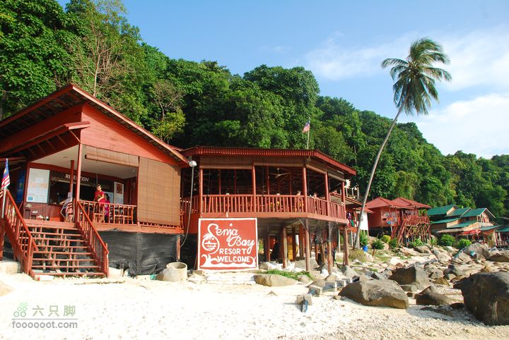 大马停泊岛－哥达巴鲁－吉隆坡之旅GPS轨迹＋照片senja bay resort 的餐厅