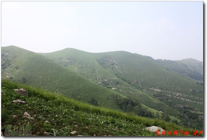 淄博东厢村三界顶镇门峪南面山脊