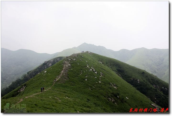 淄博东厢村三界顶镇门峪回望来的路