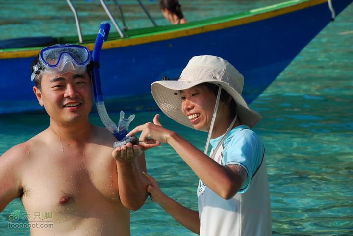 大马停泊岛－哥达巴鲁－吉隆坡之旅GPS轨迹＋照片海底到处都是海参