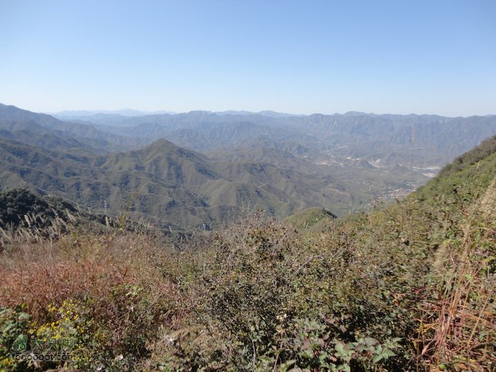 凤凰岭外围一圈登上哑口