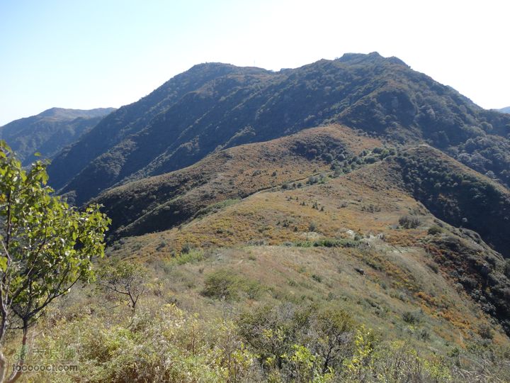 凤凰岭外围一圈下看大风口