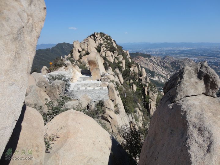 凤凰岭外围一圈向北回望