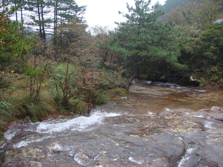 徽杭古道加清凉峰小溪