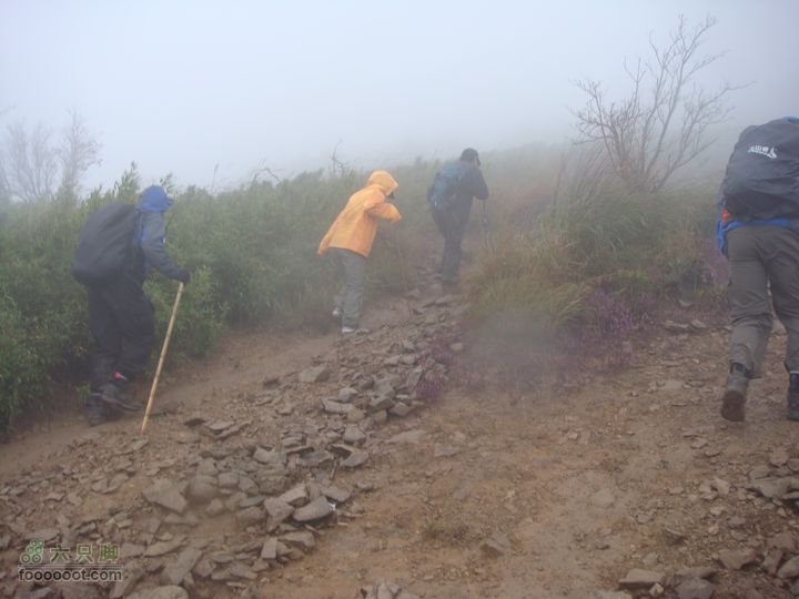 徽杭古道加清凉峰上绝望坡了