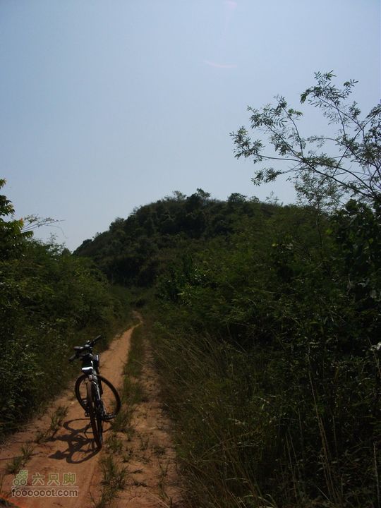20111016河源-惠州东江东岸顺流而行骑行从槎岭村出来进入泥土路