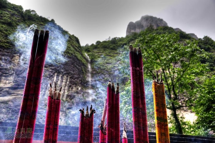 暑期单位组织的雁荡山之游香火2
