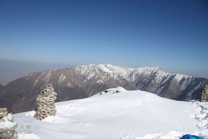 大年初三-初五冬季小五台探险-章家窑入-登顶西台西台