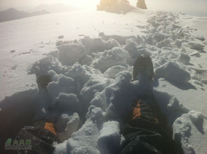 大年初三-初五冬季小五台探险-章家窑入-登顶西台Iphone照了没两张，开始起雾了