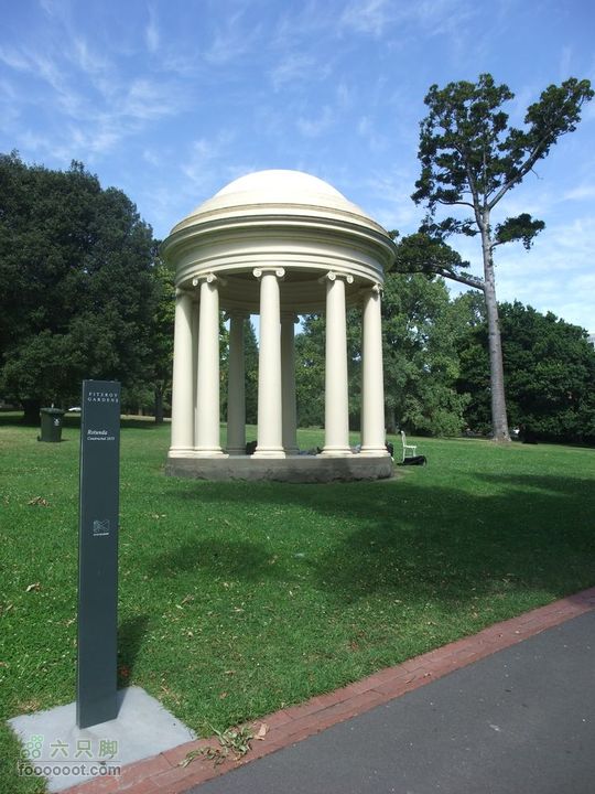 墨尔本·菲茨罗伊花园（Fitzroy Gardens）“风之神殿”（"Temple of Wind" Rotunda）