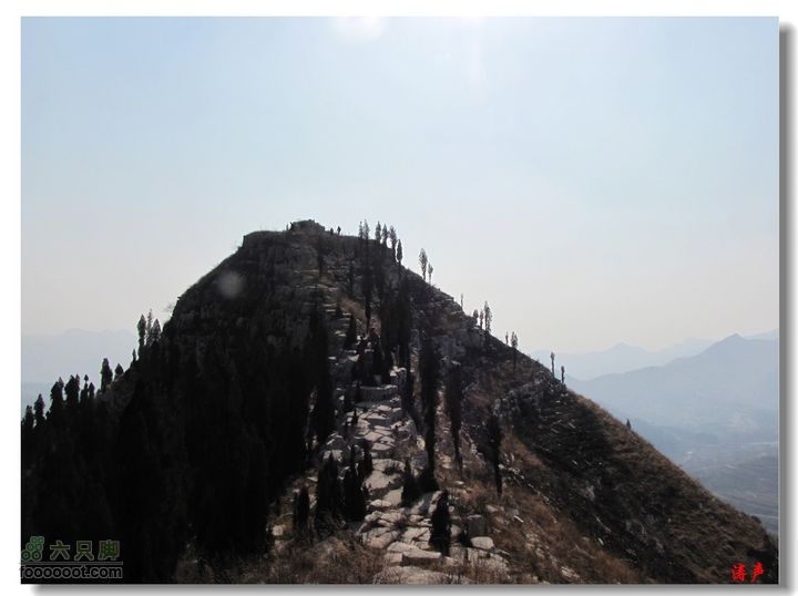 淄川西桐古玉皇山线路这个山头需要绕行